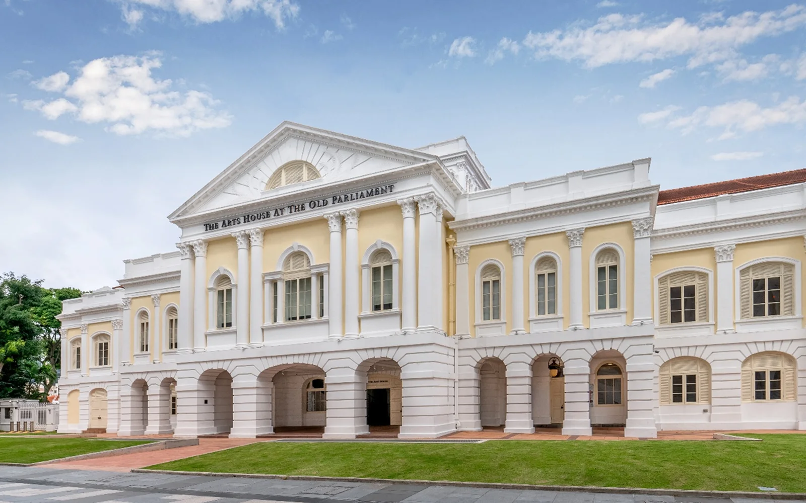 Grand opening of a painting exhibition at the Arts House